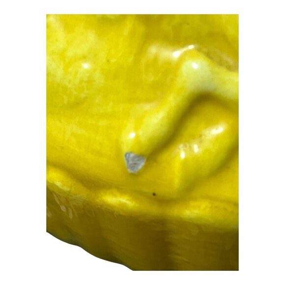 Vintage Ceramic Canister by Sande – Bas-Relief Colonial Tavern Scene with Horseb - Picture 2 of 16